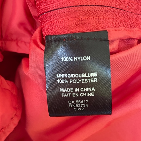 Feel Good Store Orange-Red Zip Up Puffer Vest - Picture 9 of 9